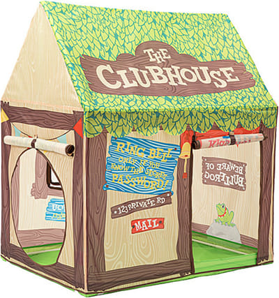 Speel Tent Clubhouse - Kinder Tent - Speelhuisje -Buiten en Binnen - Speelgoed – Jongens en Meisjes - 100 x 70 x 110 cm - Incl. Opbergtas - Gemakkelijk in elkaar te zetten