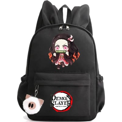 Anime Demon Slayer Rugzak Tienermeisje Jongen Rugzak Schooltas Terug naar school Boekentas Mannen Vrouwen Vrijetijdsreistas Dagelijkse tas