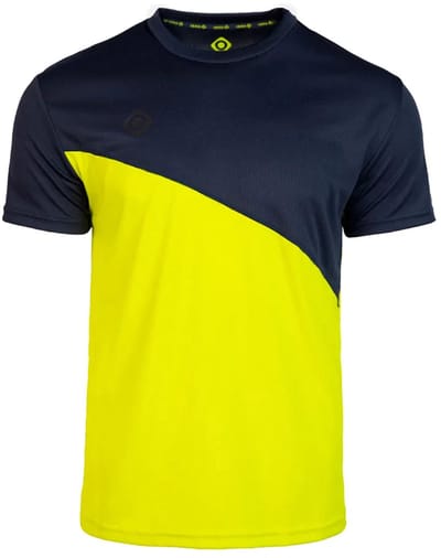Izas Saldon V2 T-shirt Met Korte Mouwen Geel,Blauw XS Man