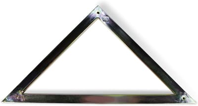 Geodriehoek - Tegelmal Winkelhaak - Tegels Monteren - Precisie Vormstijfheid - 60 Centimeter - Meerkleurig