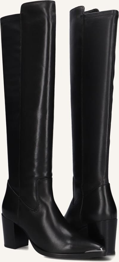 BLASZ Americana-low Laarzen - Leer - Dames - Zwart - Maat 38