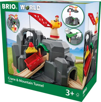 BRIO Kraan en bergtunnel - 33889