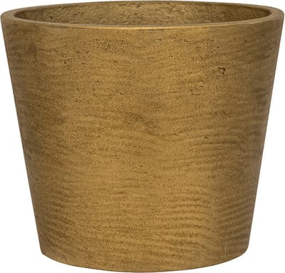 Pottery Pots - Plantenbak - (S) Mini Bucket L - Ø23.5cm x H20cm - Indoor en Outdoor - Metallic Gold