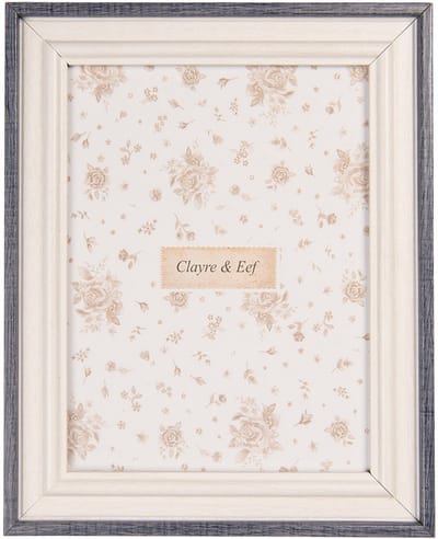 Clayre & Eef Fotolijst 15x20 cm Wit MDF
