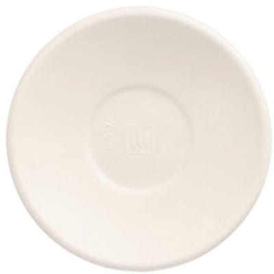 50 Borden Suikerriet pure rond Ø 9 cm · 1,3 cm wit Cella