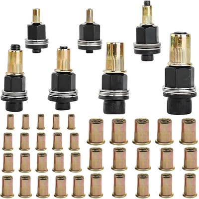 700-Delige Klinkmoertang Set met Klinkmoeren M3 t/m M12 - Handgereedschap voor Diverse Moergroottes