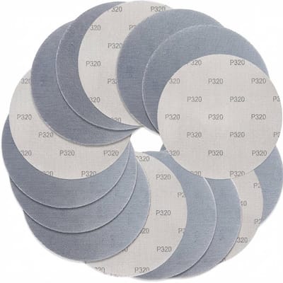 Dailygoods- Schuurrooster 225 mm - Slijpschijven 15 stuks - Korrel 320 - Mesh-design - Optimale stofafzuiging - Siliciumcarbide