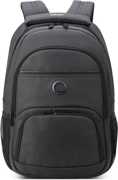 Delsey Element Backpack Aviator – 21L – Laptoprugzak 15 inch – USB-poort – RFID – Graphite