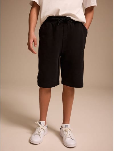 Next - Jongens - Basic short met ruime pasvorm - Zwart