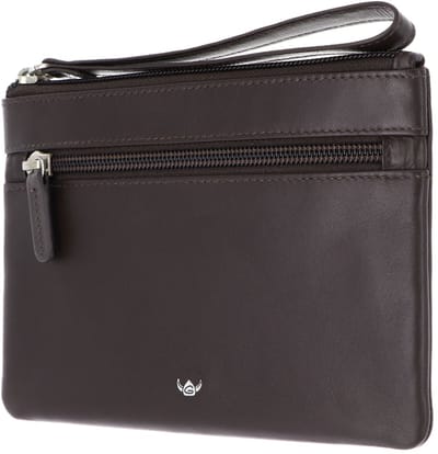 Golden Head Leren telefoontasje polstasje Polo RFID Protect RV-Handytasche 4075 Dunkelbraun donkerbruin