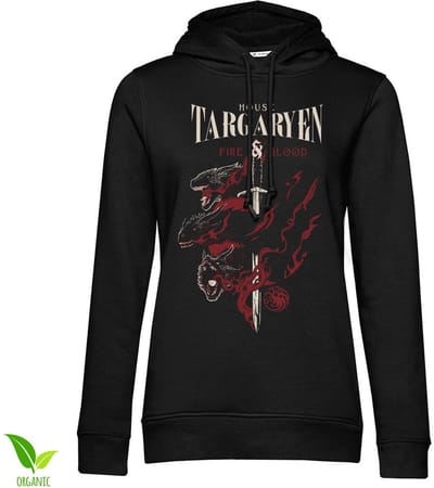 Game of Thrones Hoodie House Targaryen meisjeshoodie WB-57-GOT004-H38-4