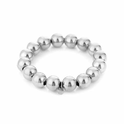 Bijoutheek Armband (Sieraad) Ballen Zilver