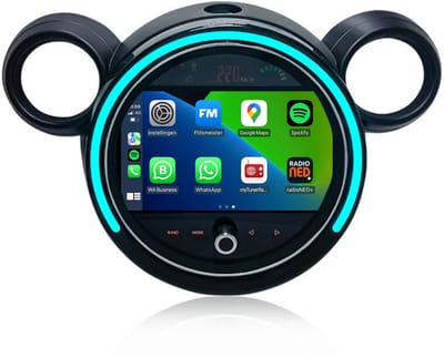 Carplay autoradio voor Mini Cooper Countryman R60 | 2011 t/m 2014 | Android 13 | Draadloos Apple Carplay & Android Auto | 8-Core processor | Davilon | 2011 2012 2013 2014 | Bluetooth & Wifi