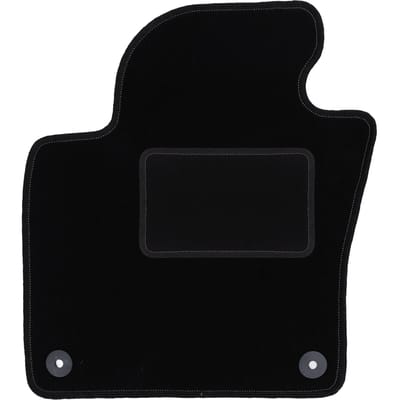 Bestuurdersmat zwart voor: Volkswagen Tiguan I minivan (2007-2015)