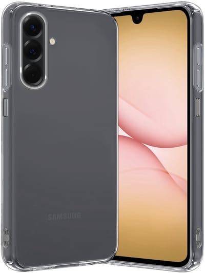 Hoes - Geschikt voor Samsung Galaxy A17 - Sterk & Shockproof - Hoesje Cover - Siliconen Case - Transparant