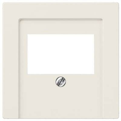 JUNG AS500 Centraalplaat multimedia wit (creme) A569PLT