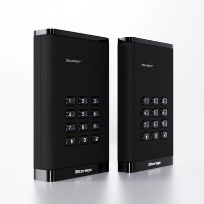 iStorage diskAshur3 SSD – externe Solid State Drive – 512GB – USB – 256-bit – Zwart