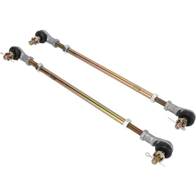 2Sets Spoorstang Set Vervangingsonderdelen Kit met Spoorstanguiteinden voor Fourtrax 250 TRX250 1985 1986 gray