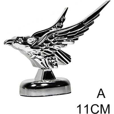 3D Metalen Vliegende Adelaar Auto Motorkap Ornament Voorzijde Motorkap Badge Embleem Auto Exterieur Decoratie Accessoires Voor Universele Auto Suv