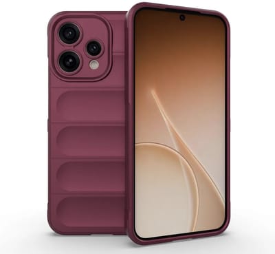 MobyDefend Hoesje - Geschikt voor Oppo Reno15 - TPU Gripcase - Donkerpaars