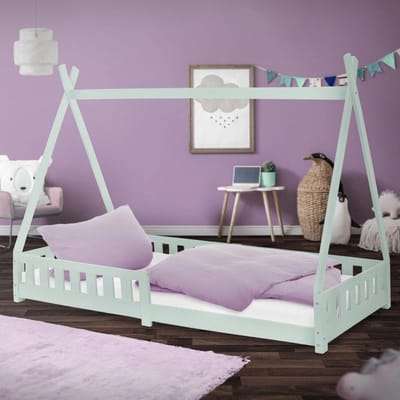 Lexium Grondbed - Peuterbed - Kinderbed - Bedhuisje - Huisbed - Grondbed Peuter - Laag Bed - Vloerbed