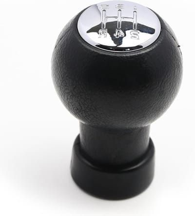 Schakelpookknop - Pookknop Versnellingspook - Auto Interieur Upgraden - Schroefloze Installatie - T-vormig - Zwart Zilver