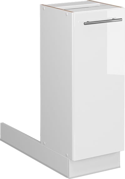 Vicco Fame-Line Keukeneiland – 30 cm zonder werkblad Wit Hoogglans