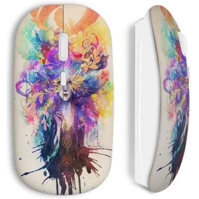 Souris Sans Fil Angel Colors