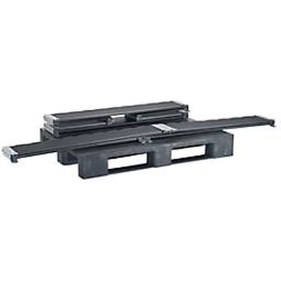 Opzetframe voor pallets, 6 scharnieren, 4 st., 800 x 1200 x 200 mm