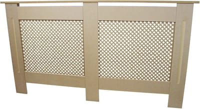 Radiatorhoes MDF - Verwarmingkast - Ruimte Besparen - Kind- en dierproof - 1515 mm - Natuurlijk