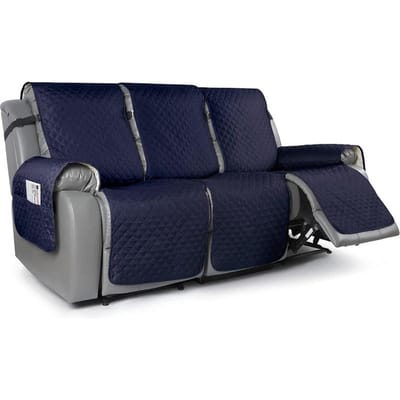 3-zits Antislip Relaxfauteuilhoes Sofa Slipcover Omkeerbare Huisdierenhoes Beschermer Bankhoes 3 Seat