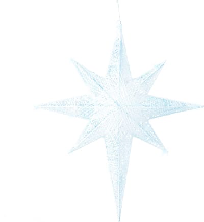 OSMA - Kerstdecoratie - Wit - IJzer