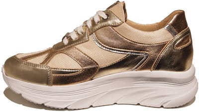 Footnotes dames sneakers Pauline - Brons