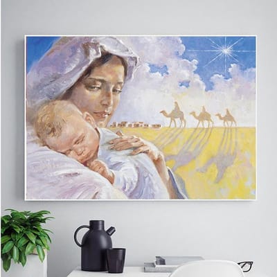 Volledige vierkante/ronde boor 5D DIY Diamond schilderij 3D borduren kruissteek 5D Home Decor cadeau Full Round 20X30CM beige