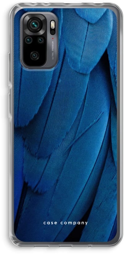 Case Company® - Hoesje geschikt voor Xiaomi Redmi Note 10 Pro hoesje - Pauw - Soft Cover Telefoonhoesje - Bescherming aan alle Kanten en Schermrand