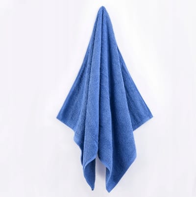 Kleine Blauwe Katoenen Handdoek 30x50 cm - Zacht & Absorberend