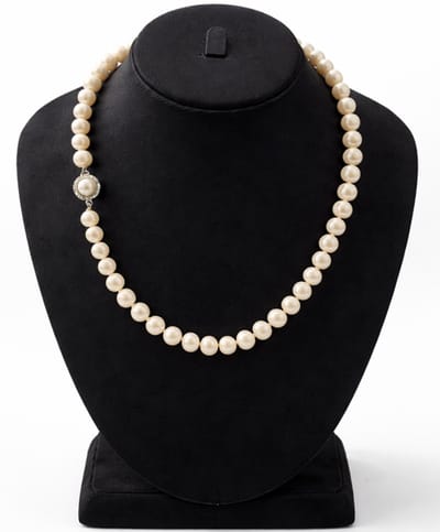 N3 Collecties Luxe Sieradenset met Witte Parels en Robijnrode Druppelvormige Stenen voor dames