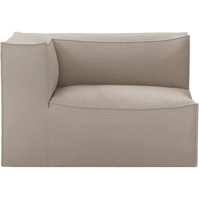 Ferm Living Catena Sofa - Module met armleuningen - Cotton Linen - links - S