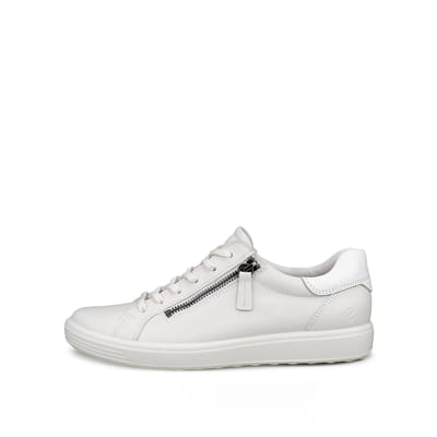 Ecco Soft 7 dames sneaker - Wit - Maat 36