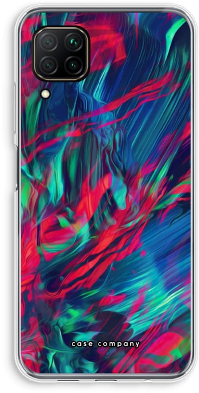 Case Company® - Hoesje geschikt voor Huawei P40 Lite hoesje - Pilgrims Of The Sea - Soft Cover Telefoonhoesje - Bescherming aan alle Kanten en Schermrand