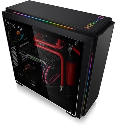 Thermaltake Versa C23 TG RGB - Black