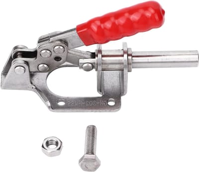 Snelspanklem - Werkplaatspanner - Apparatuur Monteren - 136 kg Klemkracht - Verstelbaar - Metaal