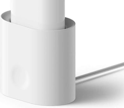 DrPhne AP3 Zachte Siliconen Standhouder -Bureau Oplaadstation - Geschikt voor AirPods 1/2 - Wit