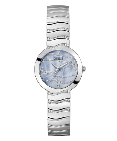 Guess Laguna GW0871L1 Horloge - Staal - Zilverkleurig - Ø 30 mm