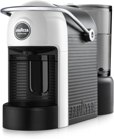 Koffiezetapparaat - Eenkopsmachine Espresso - Snelle Koffie - Gemaakt van gerecycled plastic - 33x12x21 cm - Wit