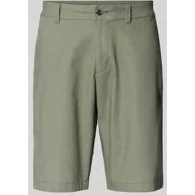 Tom Tailor Denim - TTRELAXED chino-short met linnen - Maat XXL - Sea Spray