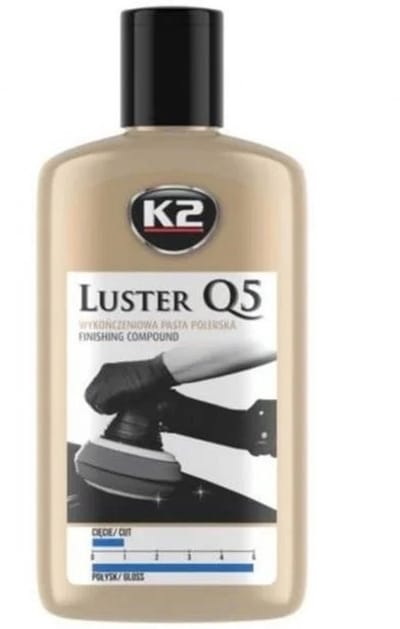 k2 poetspasta Luster q5 - autopoets - polijsen - auto polijs pasta - poetsmiddel - poetsmelk