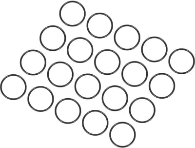 14 mm x 12 mm x 1 mm nitril-rubberen afdichtingen x 20 stuks ronde afdichting voor kraan loodgieterswerk reparatie afdichting verbinding [zwart]