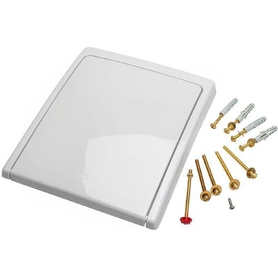 GROHE Afdekplaat 43179 compleet voor WC-druksp. wandinbouw alpinewit, 43179SH0