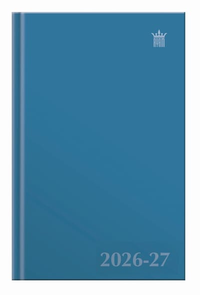 Ryam | Studie Agenda Uni | 2026/2027 | Genaaid gebonden | A5 | Lichtblauw |